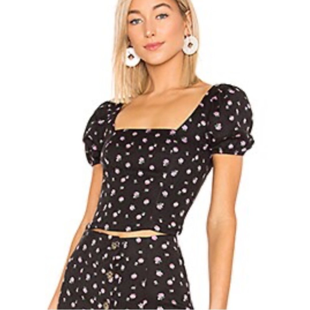 New LPA Arianna Top in Sheila Floral size XXS